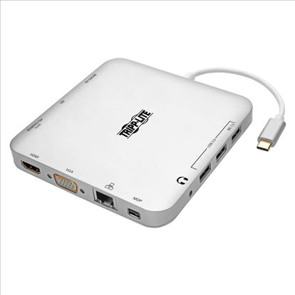 Tripp Lite U442-DOCK2-S notebook dock/port replicator Wired USB 3.2 Gen 2 (3.1 Gen 2) Type-C Silver1