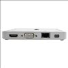 Tripp Lite U442-DOCK2-S notebook dock/port replicator Wired USB 3.2 Gen 2 (3.1 Gen 2) Type-C Silver9