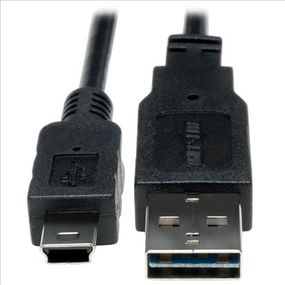 Tripp Lite UR030-06N USB cable 5.91" (0.15 m) USB 2.0 USB A Mini-USB B Black1