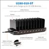 Tripp Lite U280-010-ST mobile device charger Black Indoor3