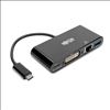 Tripp Lite U444-06N-DGUB-C interface hub USB 3.2 Gen 2 (3.1 Gen 2) Type-C 5000 Mbit/s Black1