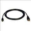Tripp Lite U030-003 USB cable 35.8" (0.91 m) USB 2.0 USB A Mini-USB B Black1