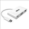 Tripp Lite U444-06N-VU-C interface hub USB 3.2 Gen 1 (3.1 Gen 1) Type-C 5000 Mbit/s White1