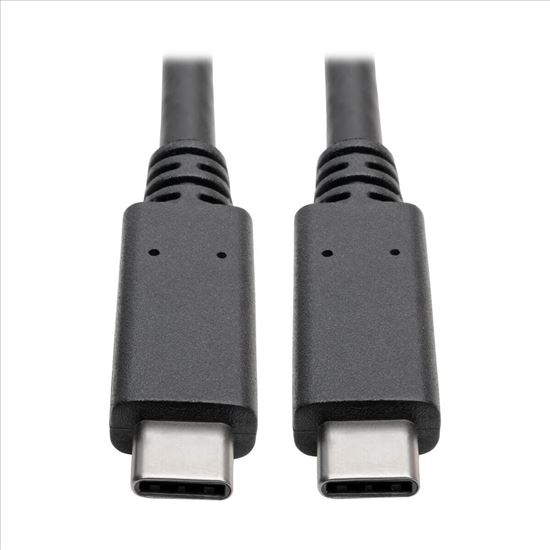 Picture of Tripp Lite U420-003-G2-5A USB cable 36" (0.914 m) USB 3.2 Gen 2 (3.1 Gen 2) USB C Black