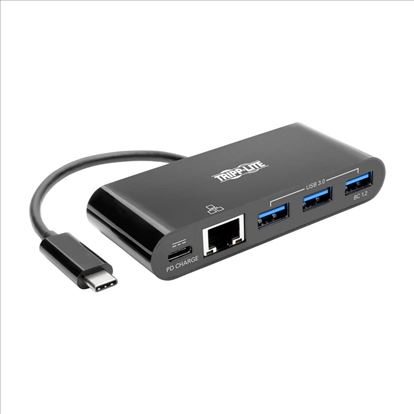 Tripp Lite U460-003-3AGB-C interface hub USB 3.2 Gen 2 (3.1 Gen 2) Type-C 5000 Mbit/s Black1