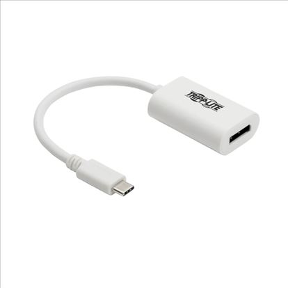 Tripp Lite U444-06N-DP4K6W video cable adapter 5.91" (0.15 m) USB Type-C DisplayPort White1