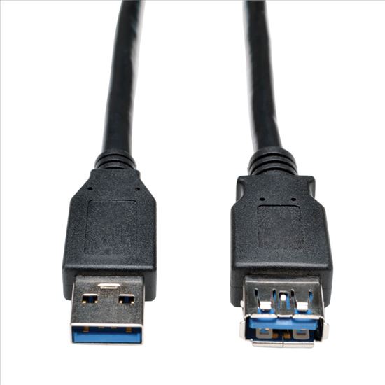 Tripp Lite U324-006-BK USB cable 72" (1.83 m) USB 3.2 Gen 1 (3.1 Gen 1) USB A Black1