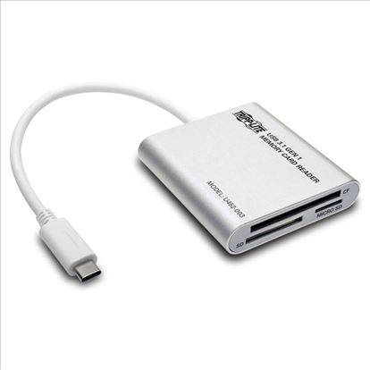 Tripp Lite U452-003 smart card reader USB USB 3.2 Gen 1 (3.1 Gen 1) White1