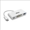 Tripp Lite U444-06N-DU-C interface hub USB 3.2 Gen 1 (3.1 Gen 1) Type-C 5000 Mbit/s White1