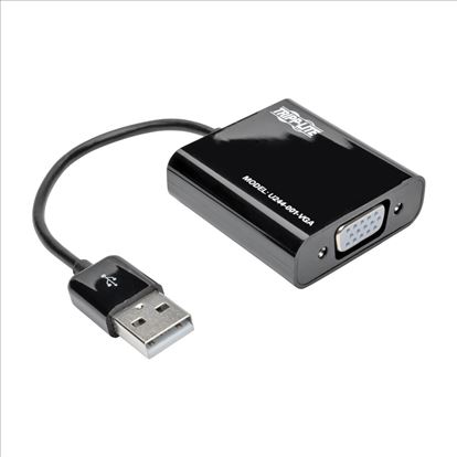 Tripp Lite U244-001-VGA video cable adapter VGA (D-Sub) USB Type-A Black1