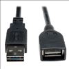 Tripp Lite UR024-001 USB cable 11.8" (0.3 m) USB 2.0 USB A Black1