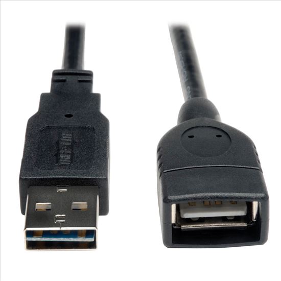 Tripp Lite UR024-001 USB cable 11.8" (0.3 m) USB 2.0 USB A Black1