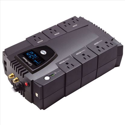 CyberPower CP825AVRLCD uninterruptible power supply (UPS) Line-Interactive 0.825 kVA 450 W1