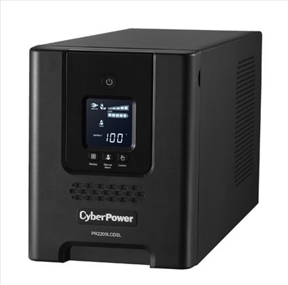 CyberPower PR2200LCDSL uninterruptible power supply (UPS) Line-Interactive 2.07 kVA 1980 W 7 AC outlet(s)1