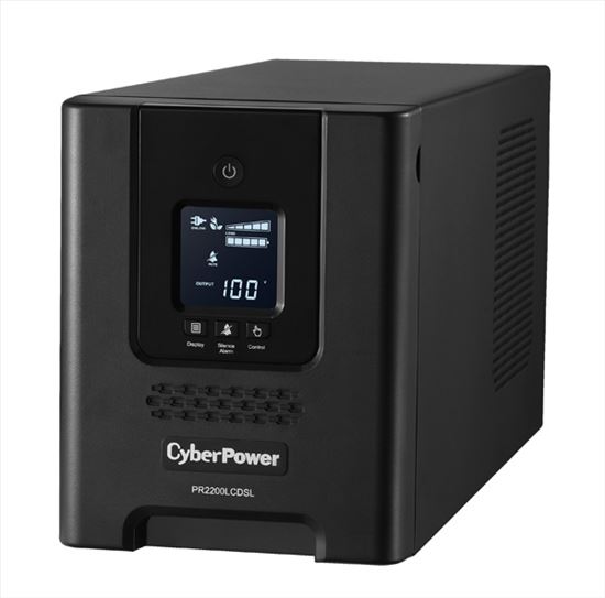 CyberPower PR2200LCDSL uninterruptible power supply (UPS) Line-Interactive 2.07 kVA 1980 W 7 AC outlet(s)1