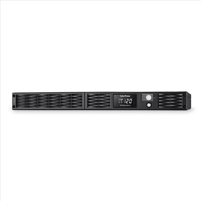 CyberPower PR1000LCDRT1U uninterruptible power supply (UPS) Line-Interactive 1 kVA 800 W 7 AC outlet(s)1