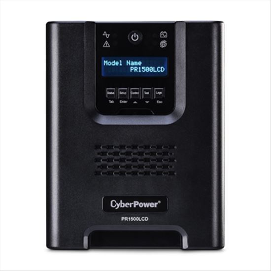 CyberPower PR1500LCDN uninterruptible power supply (UPS) Line-Interactive 1.5 kVA 1050 W 8 AC outlet(s)1