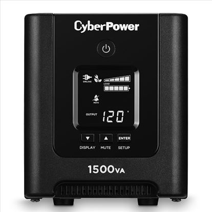 CyberPower OR1500PFCLCD uninterruptible power supply (UPS) Line-Interactive 1.5 kVA 1050 W 8 AC outlet(s)1