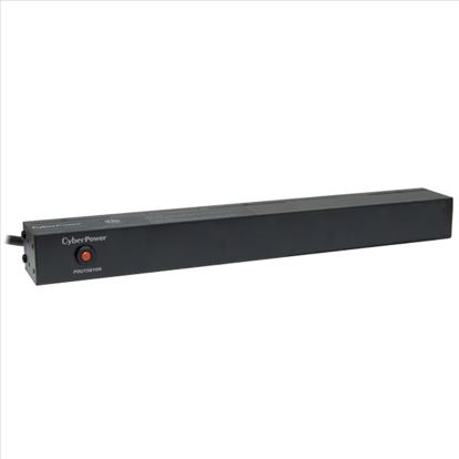 CyberPower PDU15B10R power distribution unit (PDU) 10 AC outlet(s) 1U Black1