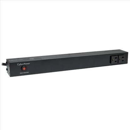 CyberPower PDU15B2F8R power distribution unit (PDU) 10 AC outlet(s) 1U Black1