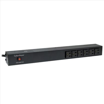 CyberPower PDU15B6F12R power distribution unit (PDU) 18 AC outlet(s) 1U Black1