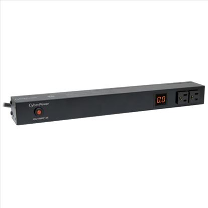 CyberPower PDU15M2F12R power distribution unit (PDU) 14 AC outlet(s) 1U Black1