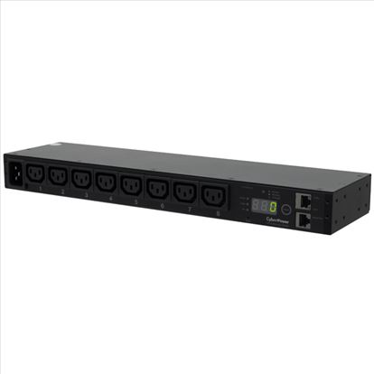 CyberPower PDU20MHVIEC8FNET power distribution unit (PDU) 8 AC outlet(s) 1U Black1