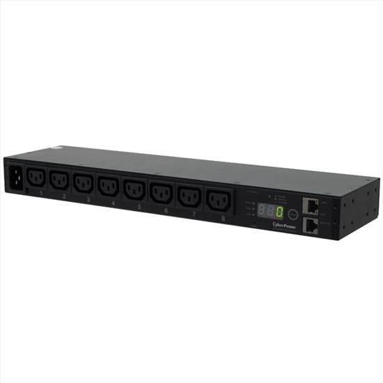 CyberPower PDU20MHVIEC8FNET power distribution unit (PDU) 8 AC outlet(s) 1U Black1