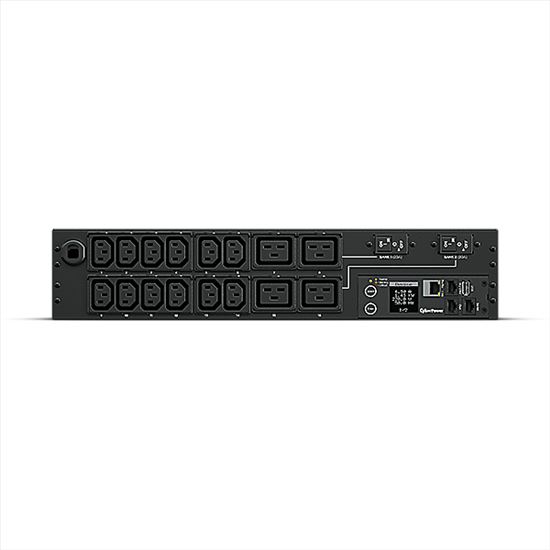 CyberPower PDU31008 power distribution unit (PDU) 16 AC outlet(s) 2U Black1