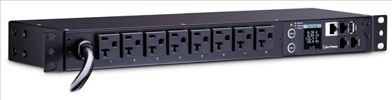 CyberPower PDU31002 power distribution unit (PDU) 8 AC outlet(s) 1U Black1