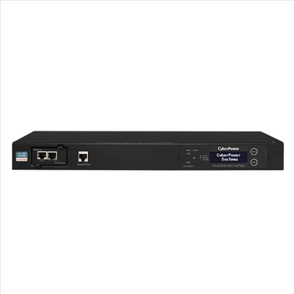 CyberPower PDU20SWHVIEC10ATNET power distribution unit (PDU) 10 AC outlet(s) 1U Black1