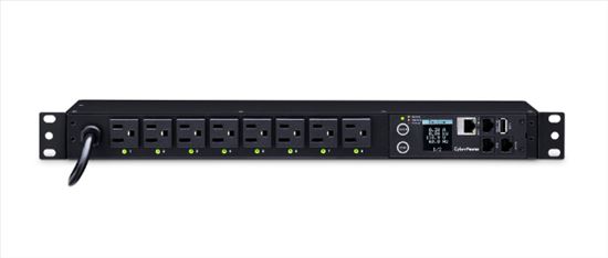 CyberPower PDU81001 power distribution unit (PDU) 8 AC outlet(s) 1U Black1