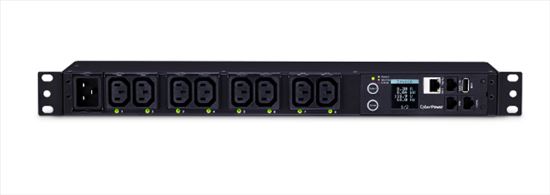 CyberPower PDU81005 power distribution unit (PDU) 8 AC outlet(s) 1U Black1