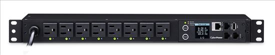 CyberPower PDU41001 power distribution unit (PDU) 8 AC outlet(s) 1U Black1