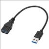 Targus ACC997GLX USB cable 5.91" (0.15 m) USB 3.2 Gen 1 (3.1 Gen 1) USB A Black2