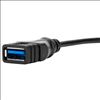 Targus ACC997GLX USB cable 5.91" (0.15 m) USB 3.2 Gen 1 (3.1 Gen 1) USB A Black5