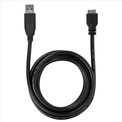 Targus ACC1005USZ USB cable 70.9" (1.8 m) USB 3.2 Gen 1 (3.1 Gen 1) USB A Micro-USB B Black1