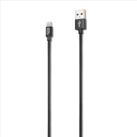 Picture of Targus iStore mobile phone cable Black 47.2" (1.2 m) USB A Lightning