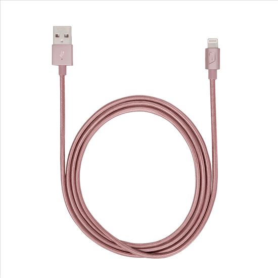 Picture of Targus iStore mobile phone cable Rose Gold 47.2" (1.2 m) USB A Lightning