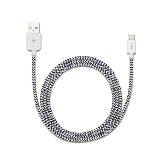 Targus iStore mobile phone cable Black, White 47.2" (1.2 m) USB A Lightning1