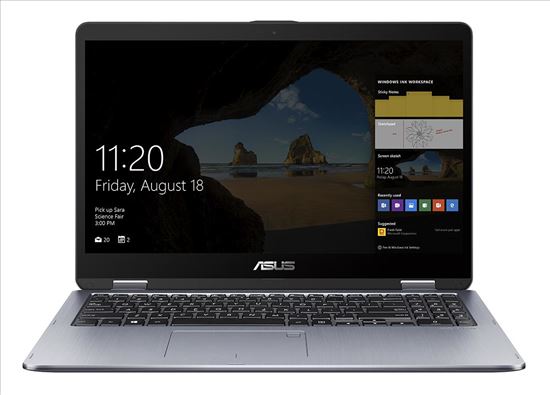 ASUS VivoBook Flip TP510UQ-IH74T notebook Hybrid (2-in-1) 15.6" Touchscreen Full HD Intel® Core™ i7 16 GB DDR4-SDRAM 1128 GB HDD+SSD NVIDIA® GeForce® 940MX Wi-Fi 5 (802.11ac) Windows 10 Home Gray1