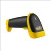 Wasp WLR8950 Handheld bar code reader CCD Black, Yellow3