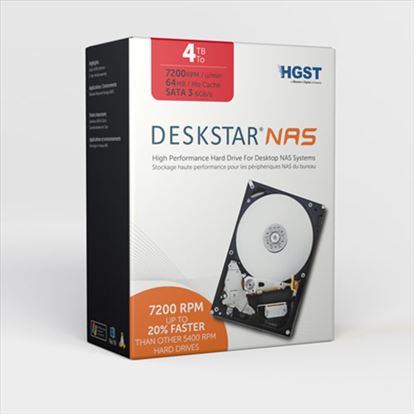Picture of HGST Deskstar IDK NAS 4TB 3.5" 4000 GB Serial ATA III
