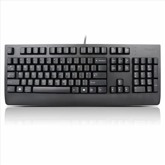 Lenovo Preferred Pro II keyboard USB Belgian, French Black1