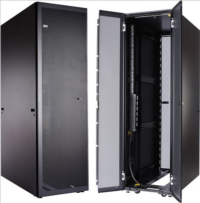 IBM 93614PX rack cabinet 42U Freestanding rack Black1