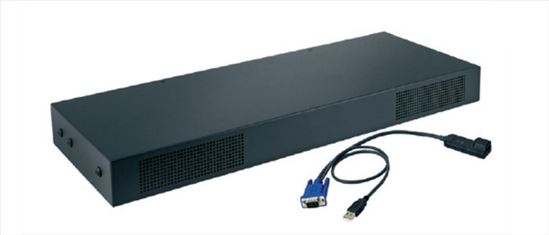 Lenovo 1754A1X KVM switch Rack mounting Black1