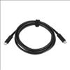 Picture of Lenovo 4X90Q59480 USB cable USB 3.2 Gen 1 (3.1 Gen 1) 78.7" (2 m) USB C Black