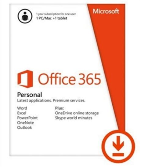 Microsoft Office 365 Personal 1 year(s) English1