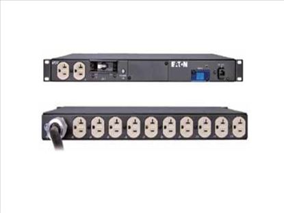 Eaton T982A2-N-SS-115 power distribution unit (PDU) 12 AC outlet(s) 1U Black1