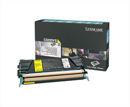 Lexmark C5220YS toner cartridge 1 pc(s) Original Yellow1